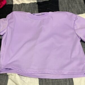 SHEIN Lavender Short Sleeve Tee